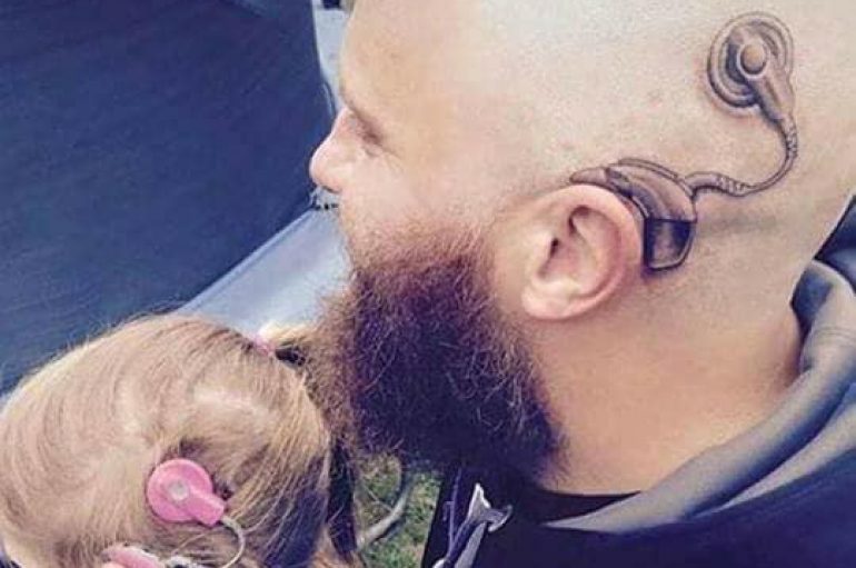 Dashuria e babait për vajzën s’ka kufij