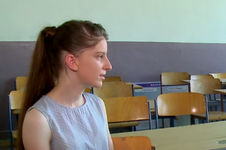 Maturantja shqiptare gjeni në shkencë