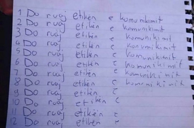 A i bëjnë dënime të tilla fëmijët të sillen pozitivisht?!