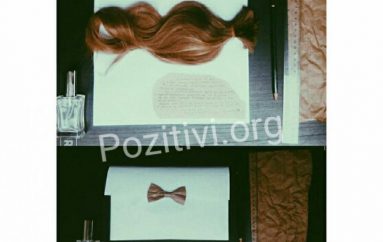 Zarfi i mbështjellë me flokët e stilistes nga Vlora brenda ka të fshehur një thesar