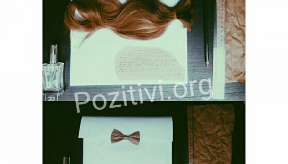 Zarfi i mbështjellë me flokët e stilistes nga Vlora brenda ka të fshehur një thesar