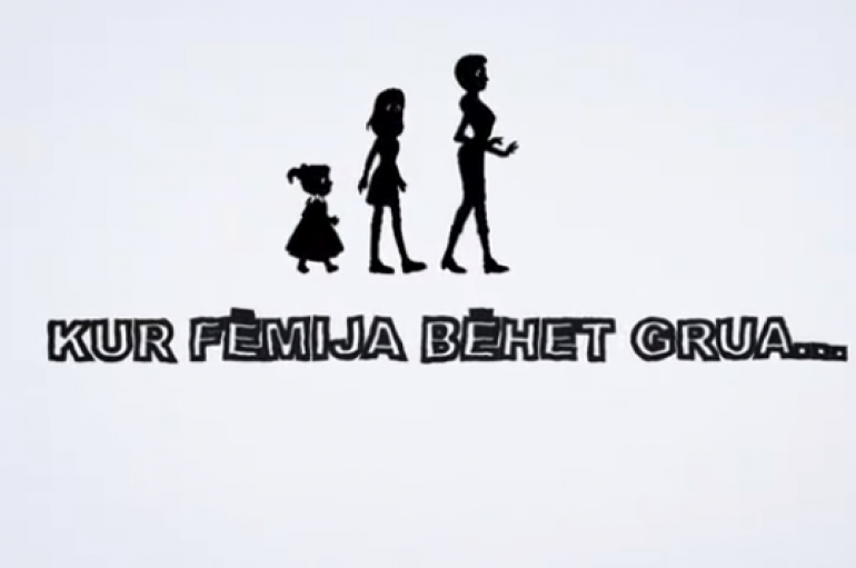 Kur fëmija bëhet grua…