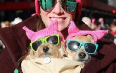 Qentë marshojnë me gratë (FOTO PIKANTE)