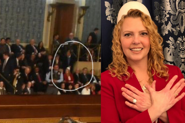 Këshilltarja e parë shqiptare në Nju Jork, shfaqet me plis në kokë para Trump