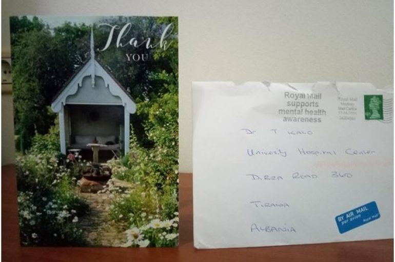 Një letër nga Kanadaja për doktorin shqiptar