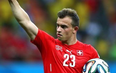 Shënoi 3 gola në një ndeshje, FIFA i bën dedikim Shaqirit