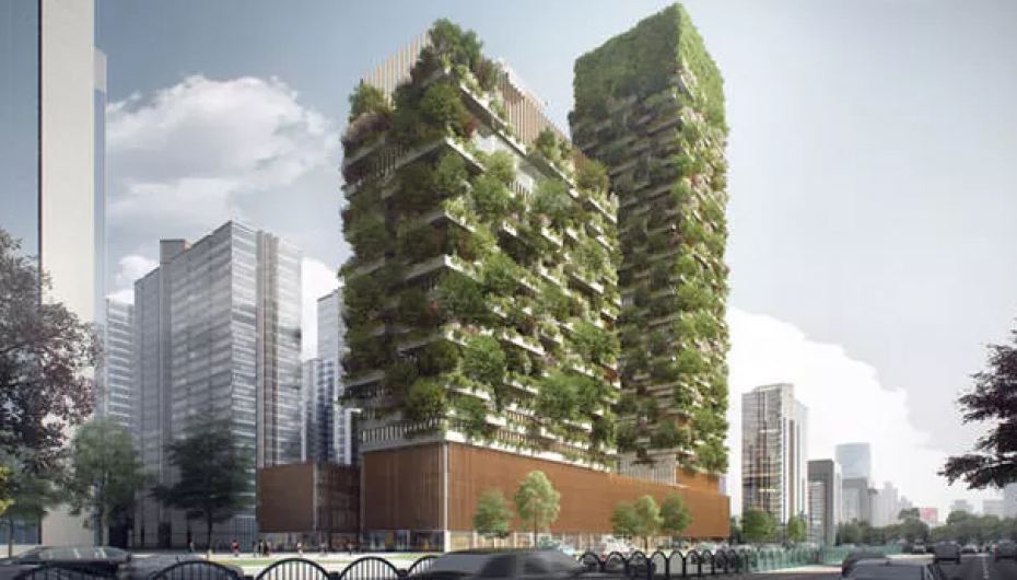 Pylli i parë vertikal në Azi do të ulë ndotjen urbane