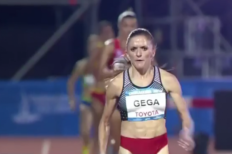 Luiza Gega triumfon në Lojërat Mesdhetare