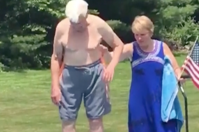 Veterani i Forcave Ajrore zhytet në moshën 95-vjeçare për t’i dhënë guxim të riut