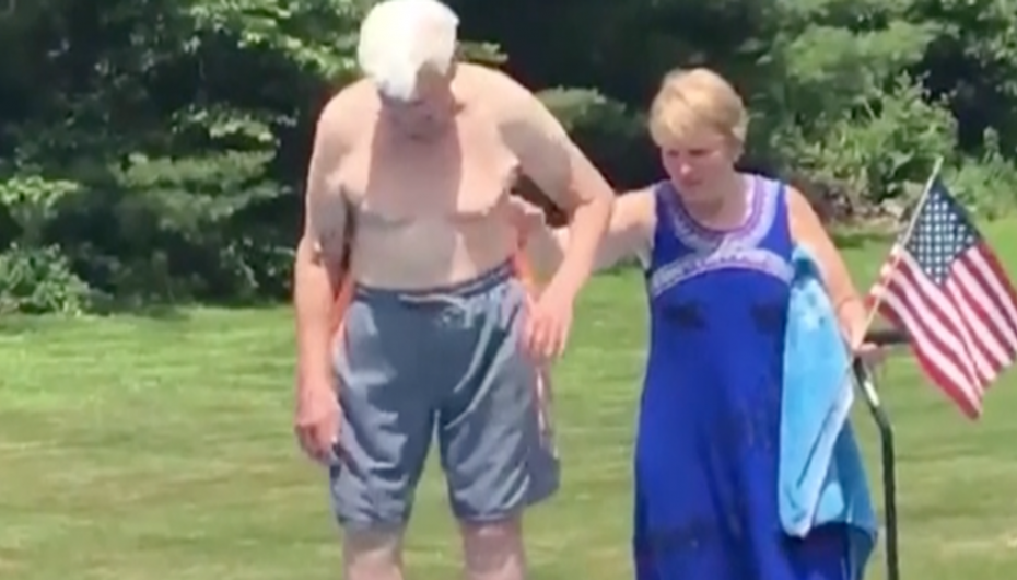 Veterani i Forcave Ajrore zhytet në moshën 95-vjeçare për t’i dhënë guxim të riut