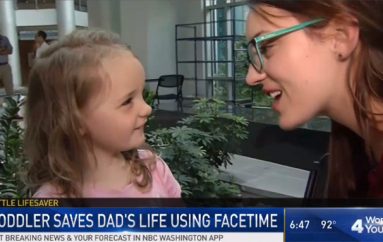 3-vjeçarja shpëton jetën e babait duke përdorur FaceTime