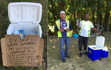 Një grua vazhdon traditën humane të bashkëshortit të ndjerë