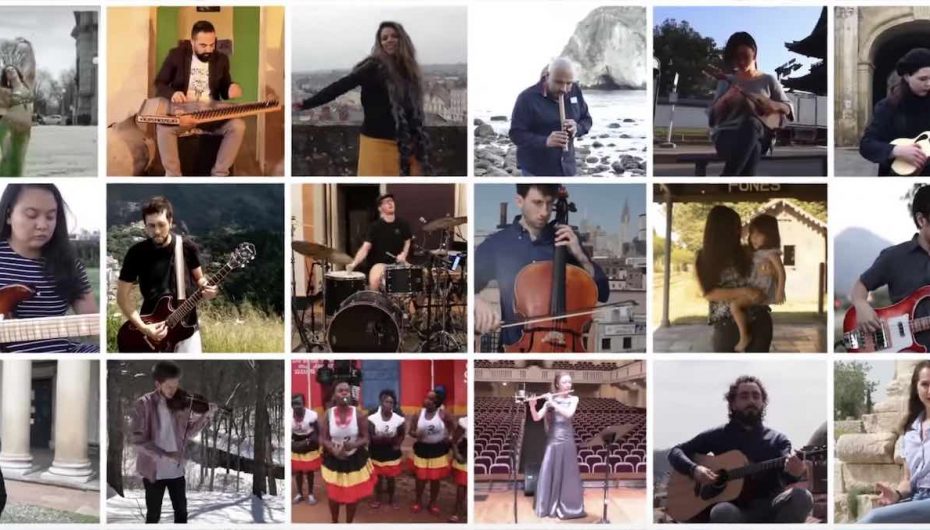 Videoja e krijuar nga persona në të gjithë globin, tregon si teknologjia mund të përdoret për mirë