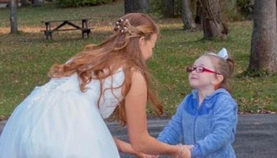 Vajza autike ngatërron nusen me Hirushen, pas gjestit emocionues, rrjeti mblidhet ta dërgojë në Disney World