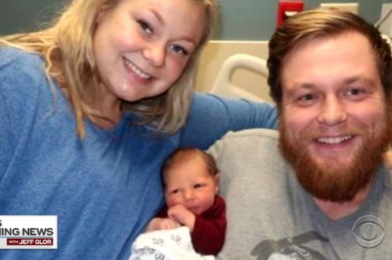 Gruaja e guximshme shpëton bashkëshortin, ai hap sytë në kohë për të parë lindjen e djalit