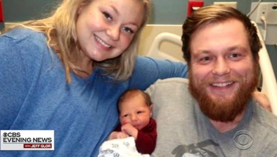 Gruaja e guximshme shpëton bashkëshortin, ai hap sytë në kohë për të parë lindjen e djalit