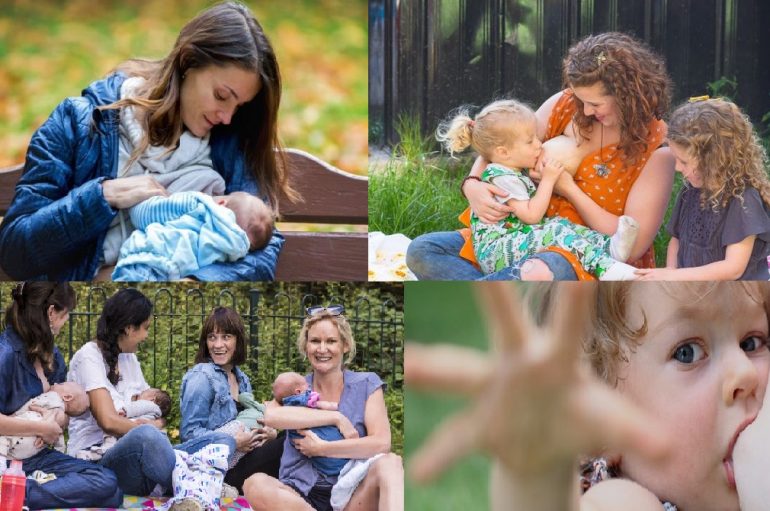 A duhet ushqyer me gji fëmija në publik?