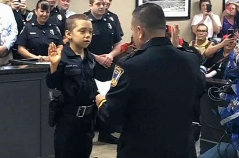 6 vjeçarja dëshiron të bëhet shefe policie, për t’u hakmarrë ndaj kancerit