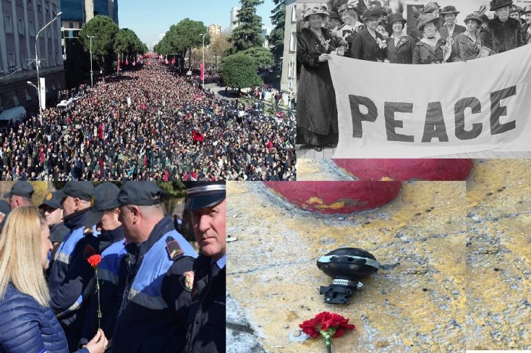 Sot filloi me lule dhe u mbyll me bomba tymuese: Si të zhvilloni një protestë paqësore
