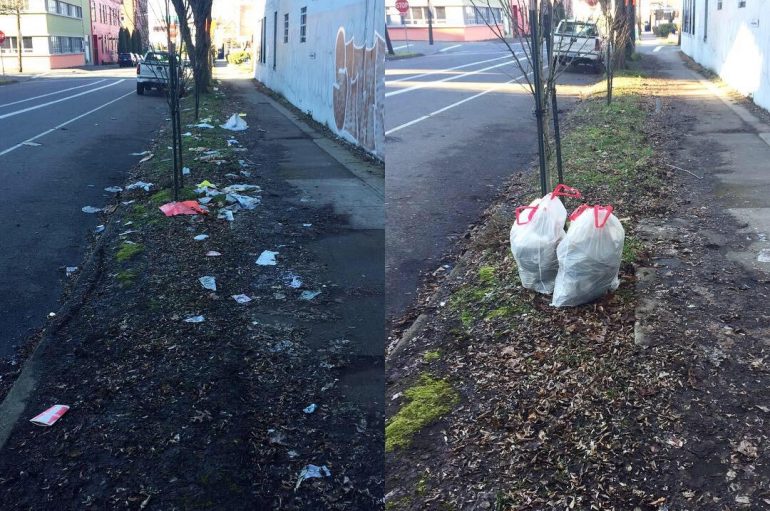 Njerëzit po përdorin mbeturinat, për një sfidë të re pozitive në internet
