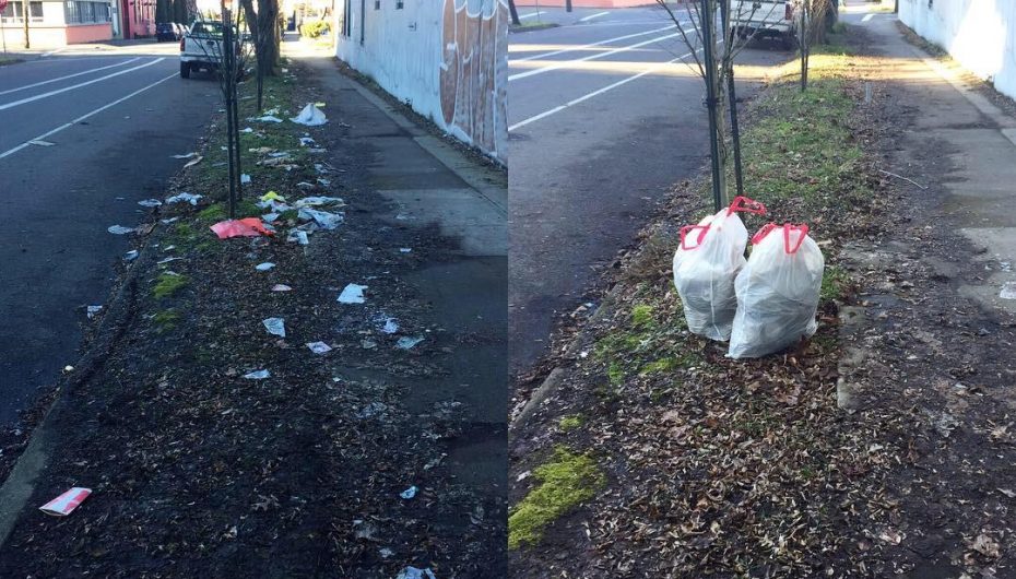 Njerëzit po përdorin mbeturinat, për një sfidë të re pozitive në internet