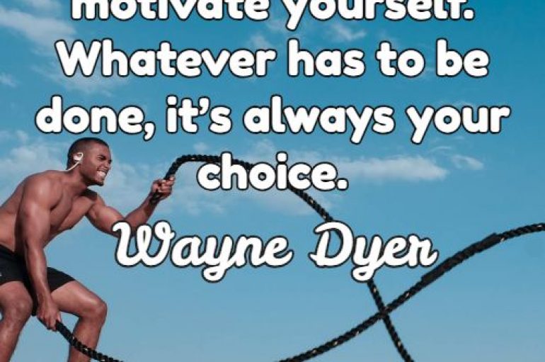 “Jini të mjerë. Ose motivoni veten”