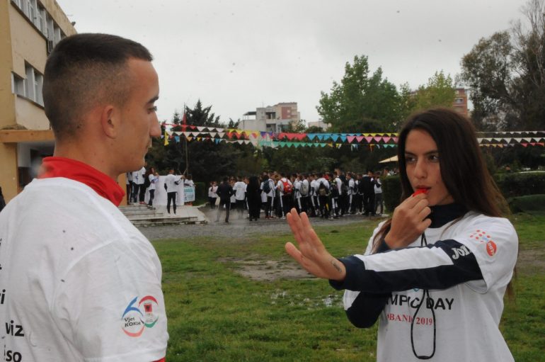 Blerina, atletja që u bë arbitre