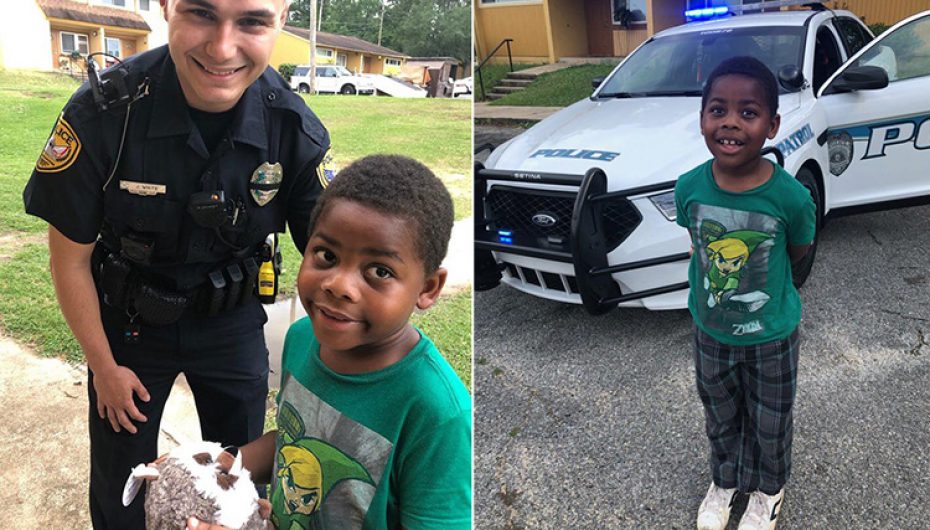 Fëmija telefonin 911, i kërkon zyrtarit të bëhet mik i tij sepse është i vetmuar