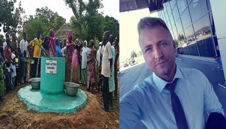 Ndërtoi pus për banorët e një fshati në Afrikë, 24 vjeçari shqiptar përcjell një mesazh të rëndësishëm