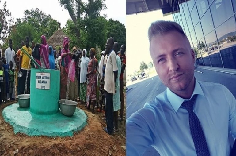 Pa ujë të pijshëm, shqiptari bën gjestin e madh për banorët e një fshati në Afrikë
