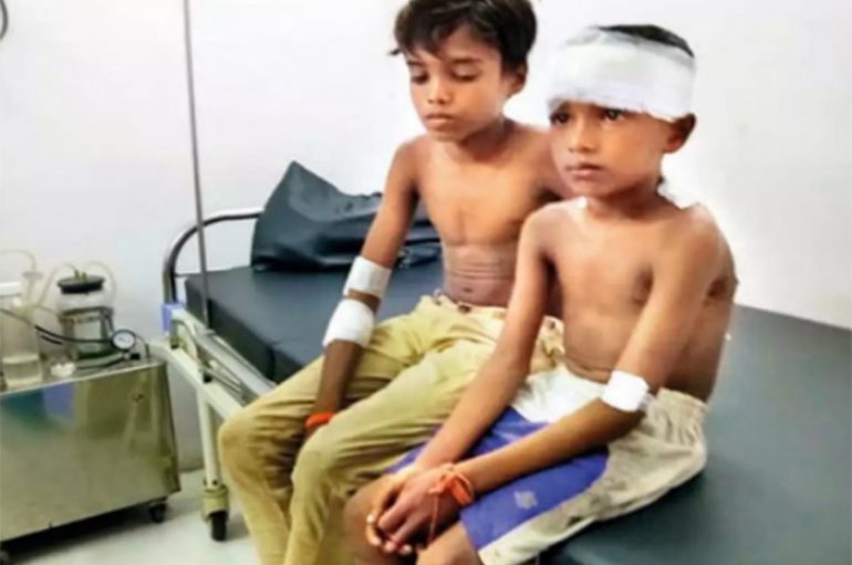 14-vjeçari lufton me leopardin dhe shpëton kushëririn e tij 7-vjeçar