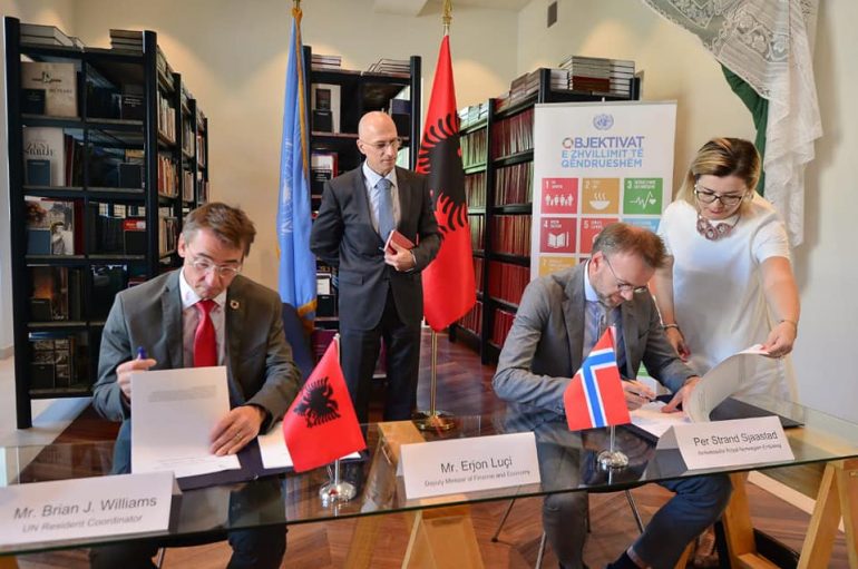 Arritja e Objektivave të Zhvillimit të Qëndrueshëm, qeveria Norvegjeze mbështet Shqipërinë