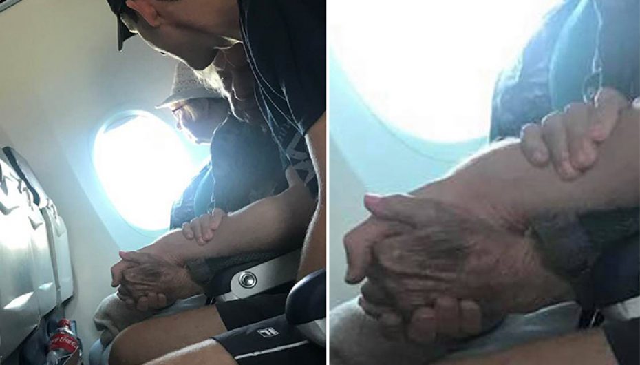 “Engjëlli i saj i fluturimit”: Një djalë ngushëllon 96 vjeçaren e cila udhëton pas 15 vitesh