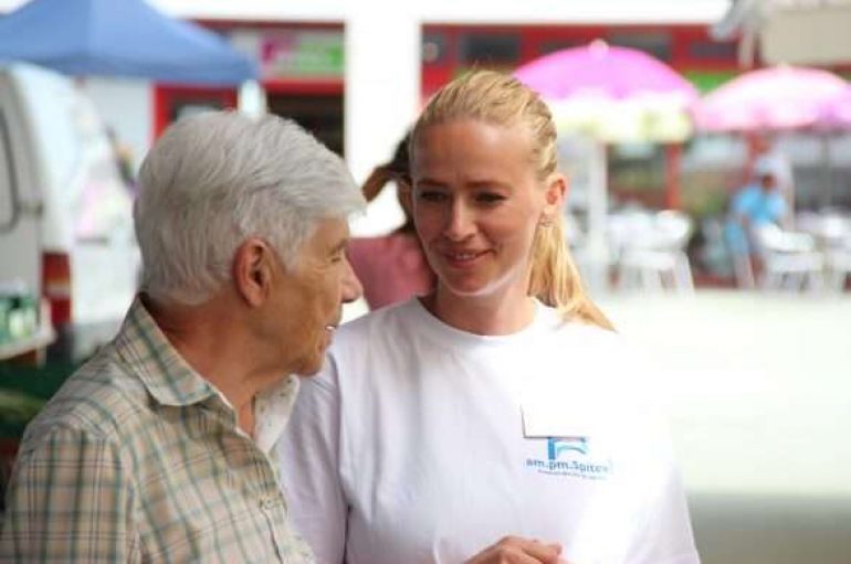 Fatmirja e spitexit që flet shqip në Zug