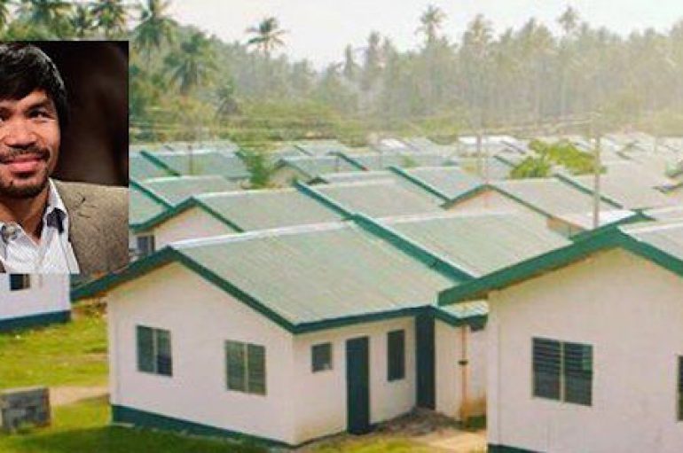 Ka vuajtur nga varfëria, boksieri ndërton 1000 shtëpi për njerëzit në nevojë  në  Filipine