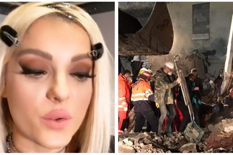 Bebe Rexha braktis turin për të prekurit nga tërmeti: Do t’u jap personalisht ushqim, ujë, e do t’i ndihmoj të rindërtojnë shtëpitë