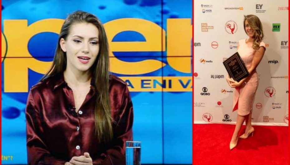 Artistja shqiptare fiton çmimin Ndërkombëtar të Krijuesve të Rinj (IEMMY)