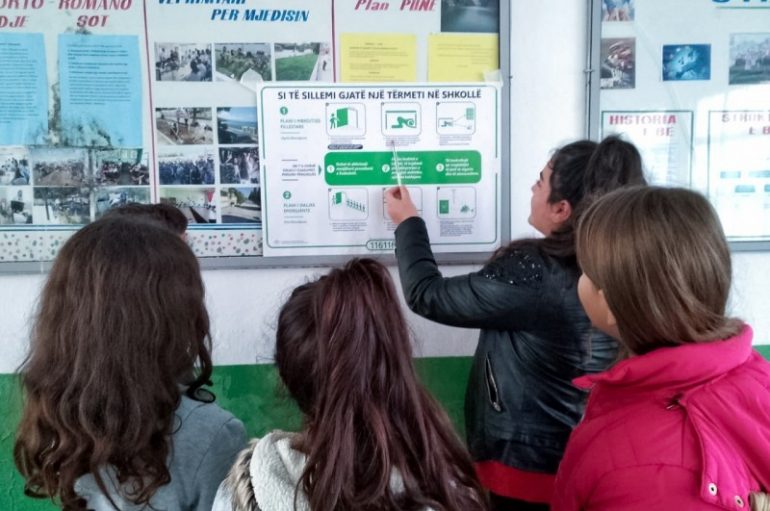 Plani i emergjencës, tashmë i afishuar në çdo shkollë
