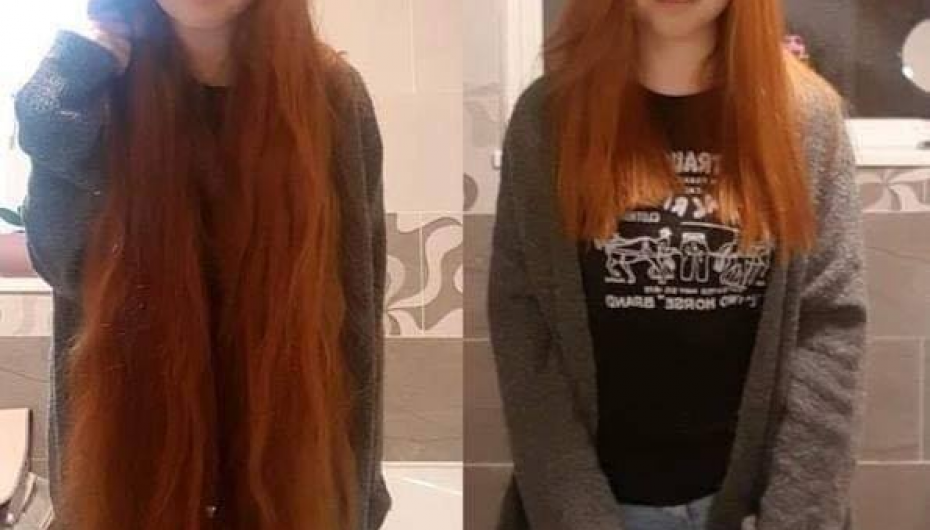 Kjo vajzë dhuron 30 cm të flokëve të saj për të bërë paruke për fëmijët me kancer