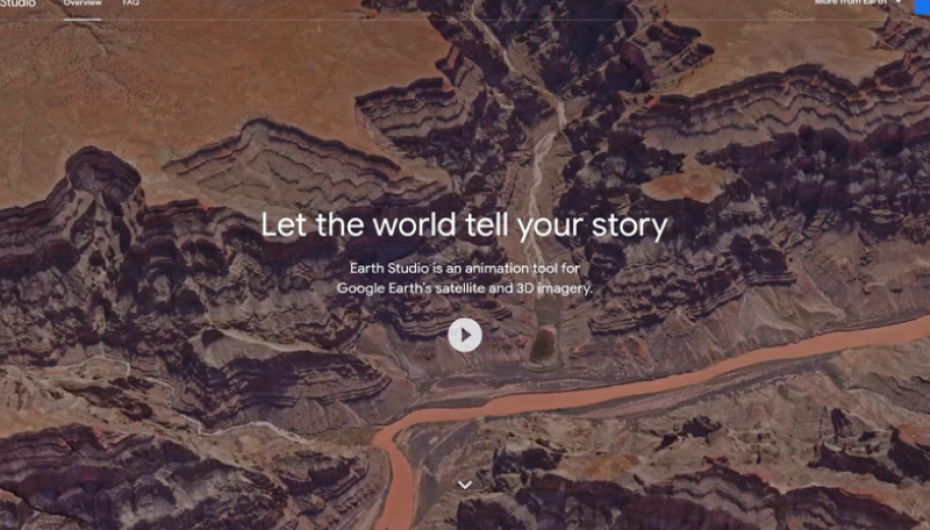 Google Earth Studio: Animacioni i informacioneve grafike në gazetari