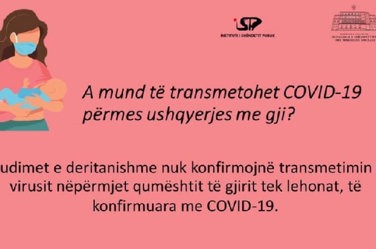 Nënat me COVID-19 mund të ushqejnë me gji fëmijët, çfarë duhet të dini