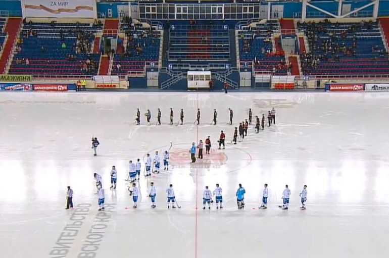 Lojtarët rusë të hockey formojnë gërmën “z”, reagime ndërkombëtare: Dëbojini përgjithmonë!