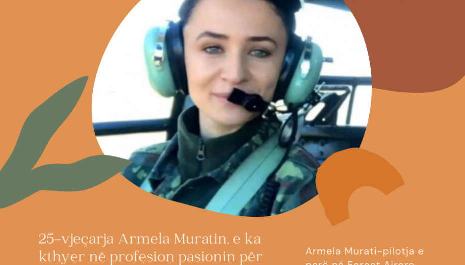 Pilotja e parë shqiptare realizon ëndrrën e shumë grave: Kisha frikë nga mentaliteti