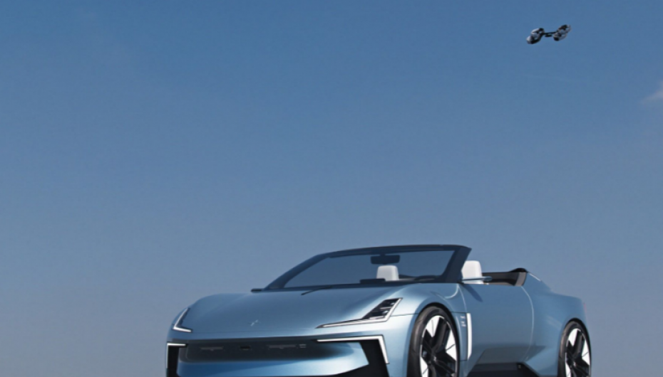 Polestar zbulon makinën elektrike me dron personal