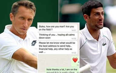 Sporti kundër luftës, tenisti i njohur- kolegut ukrainas: Më thuaj si mund të të ndihmoj