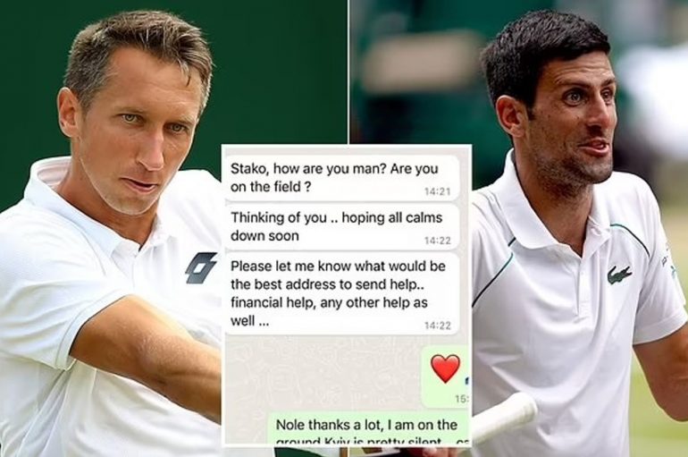 Sporti kundër luftës, tenisti i njohur- kolegut ukrainas: Më thuaj si mund të të ndihmoj