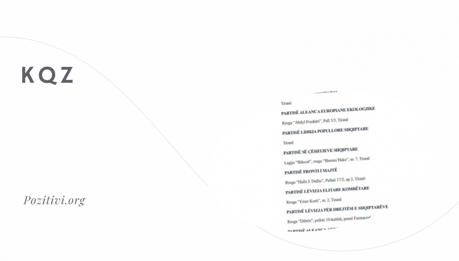 Ultimatumi i KQZ, kush janë 94 partitë që nuk kanë paguar gjobat