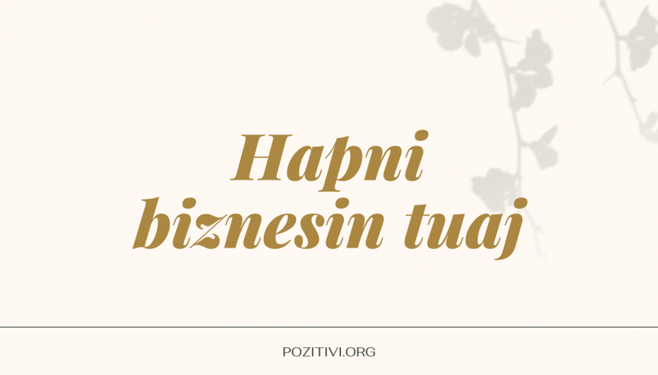 Lajmi i fundit/ Disa hapa për një biznes të suksesshëm