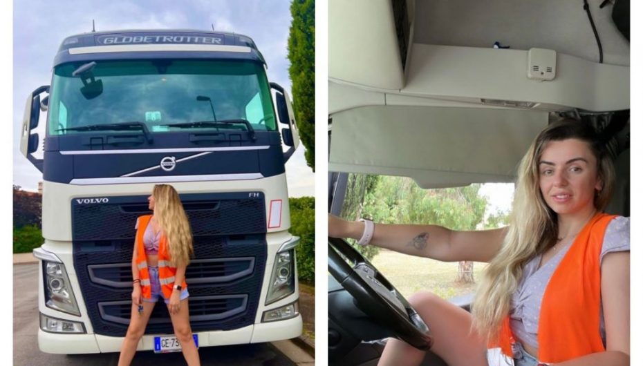 Kamionistja e parë shqiptare, Bianka Dervishi: Bëj 700-800 km rrugë në ditë