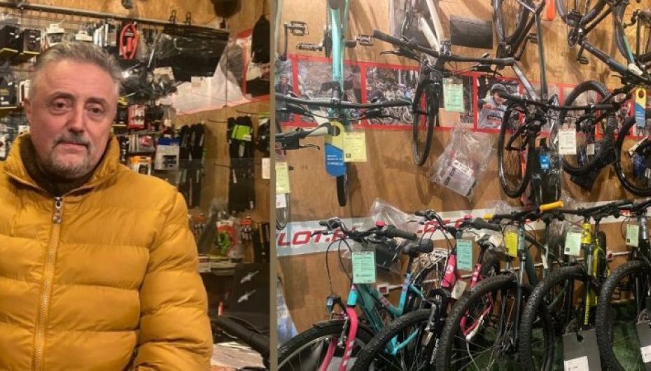 Përdorimi i biçikletave në Tiranë